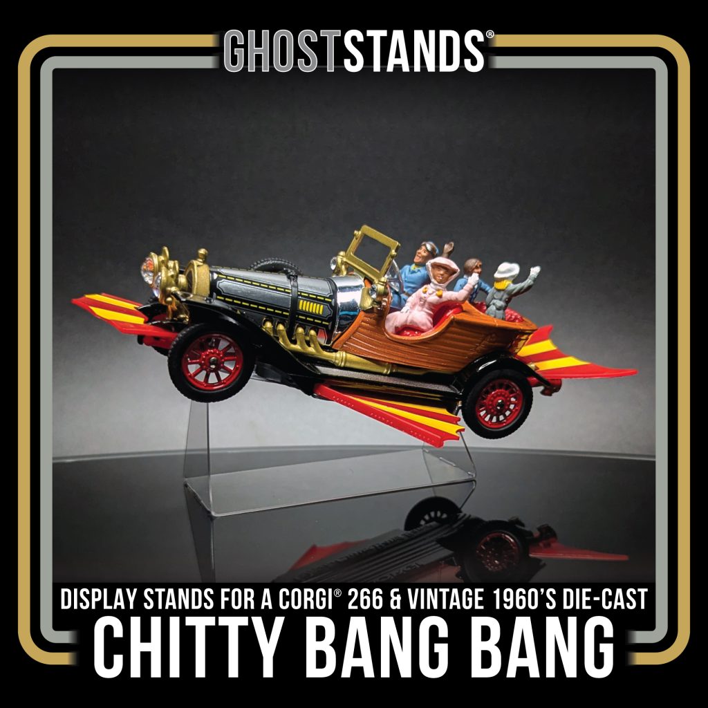 Chitty Chitty Bang Bang CORGI GHOST STAND