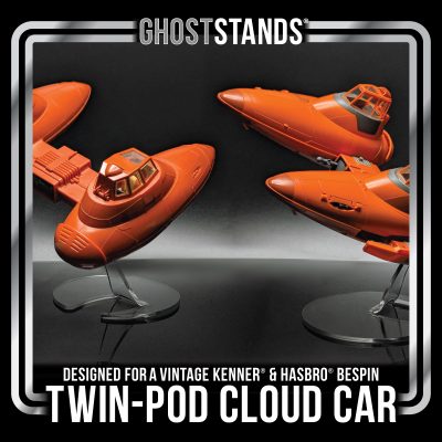 TWIN POD CLOUD CAR STAR WARS GHOST STANDS