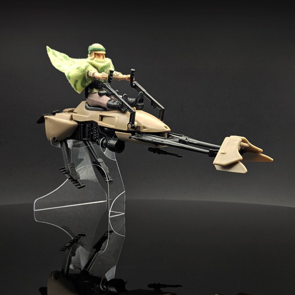 SPEEDER BIKES STAR WARS GHOST STANDS