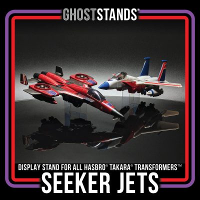 SEEKER JET TRANSFORMERS GHOST STANDS