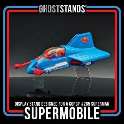 SUPERMOBILE CORGI GHOST STANDS