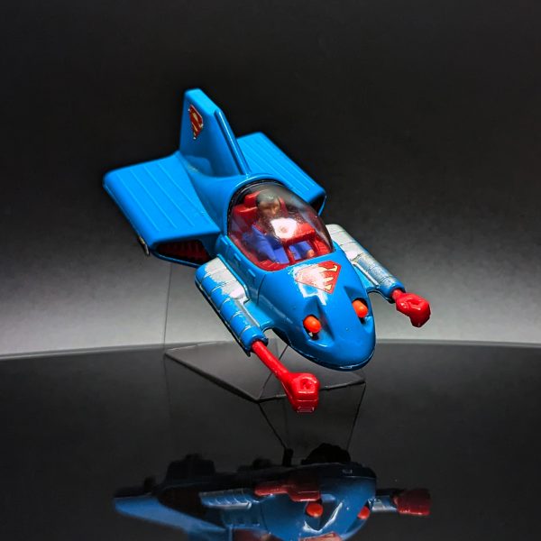 Supermobile Superman Corgi Ghost Stands