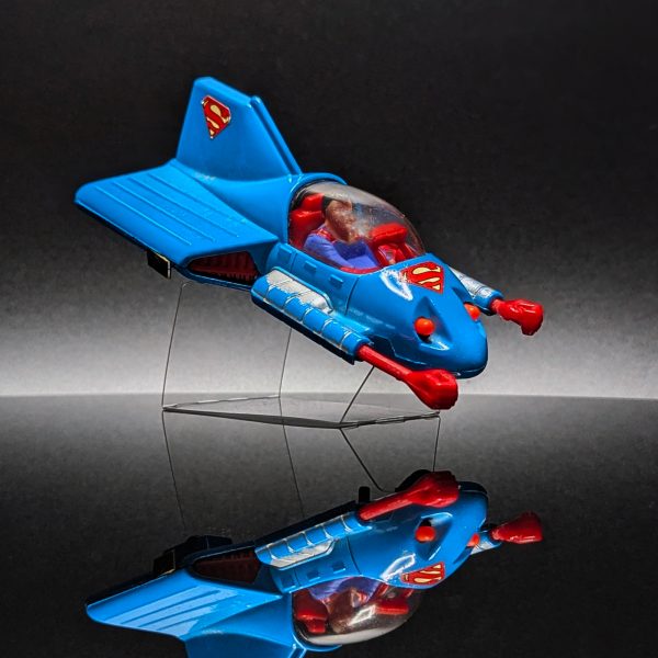 Supermobile Superman Corgi Ghost Stands