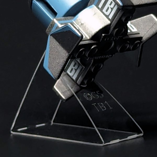 THUNDERBIRDS 1 & 3 CORGI GHOST STAND