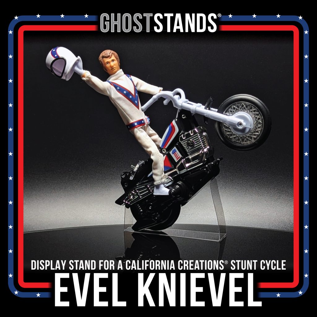 Evel Knievel Ghost Stands