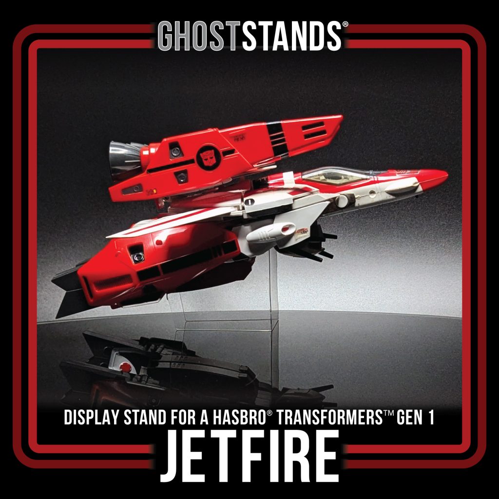 Jetfire TRANSFORMERS GHOST STANDS