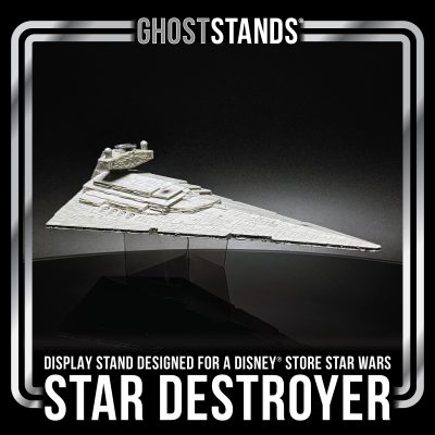 Star Destroyer Star Wars Disney Store Ghost Stands