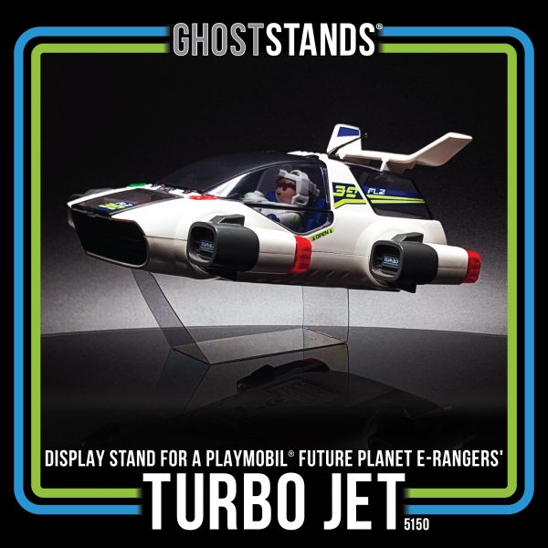 Playmobil Turbo Jet / Ghost Stands