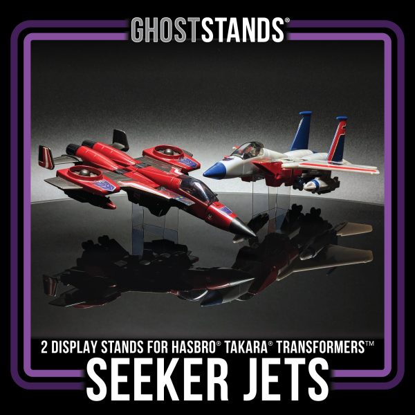 SEEKER JET TRANSFORMERS GHOST STANDS