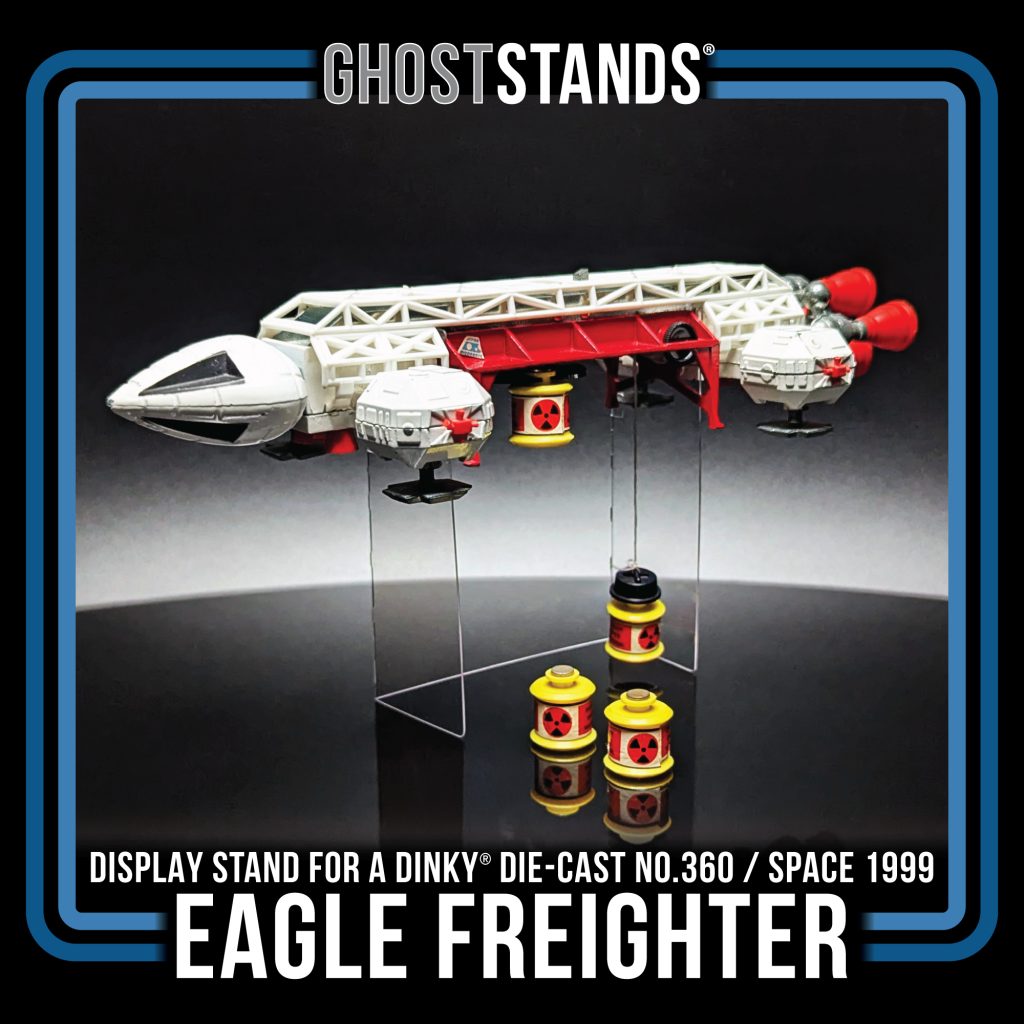 Dinky Eagle Freighter Space 1999 GHOST STAND