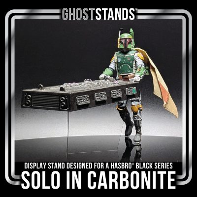 Han Solo in Carbonite Ghost Stands