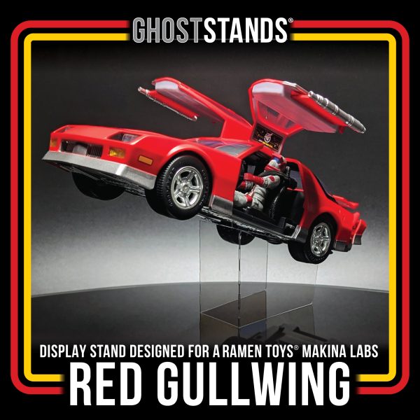 Red Gullwing Makina Labs Ramen Toys Ghost Stands