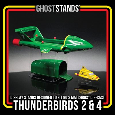 Thunderbird 2 GHOST STAND Matchbox Toys